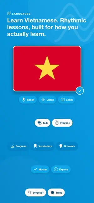 Learn Vietnamese - LingoWave screenshot 1