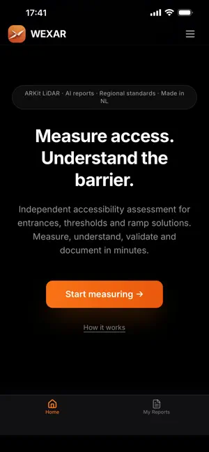 WEXAR Assessment screenshot 1