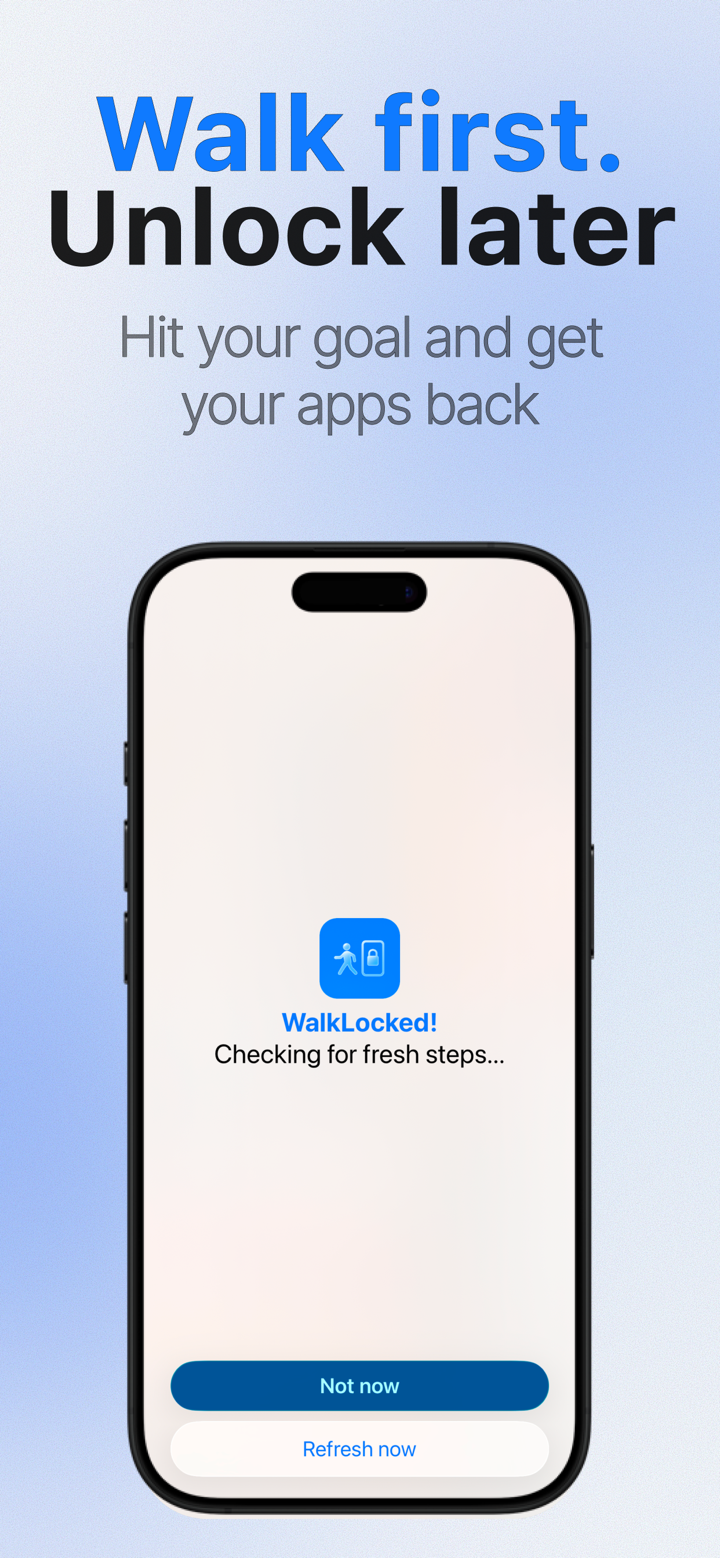 WalkLock: Walk to Unlock Apps screenshot 7