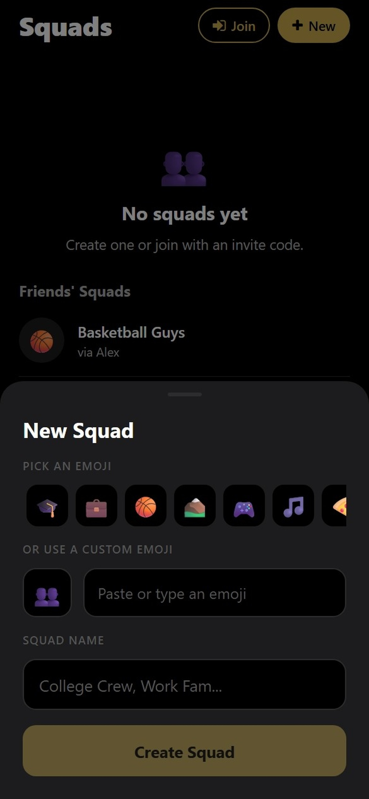 Squads Social screenshot 3