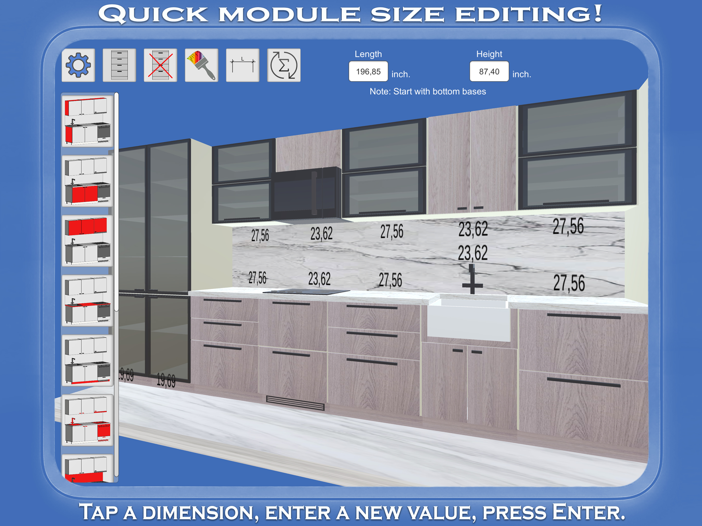 Kitchen Editor Line: Planner