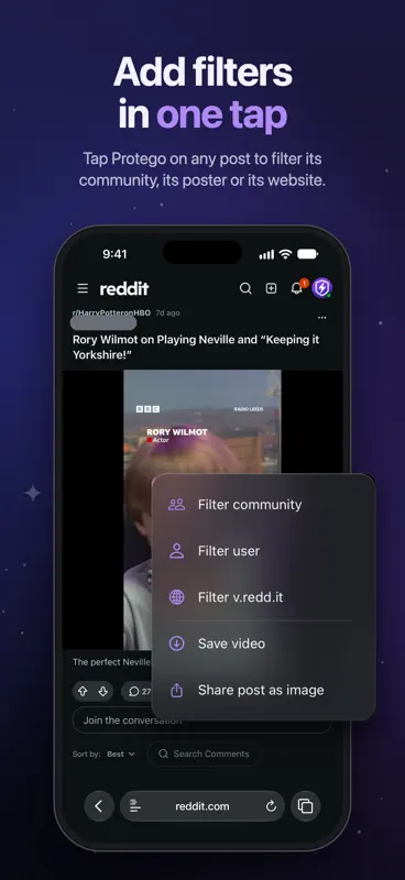 Protego for Reddit screenshot 3 of 10