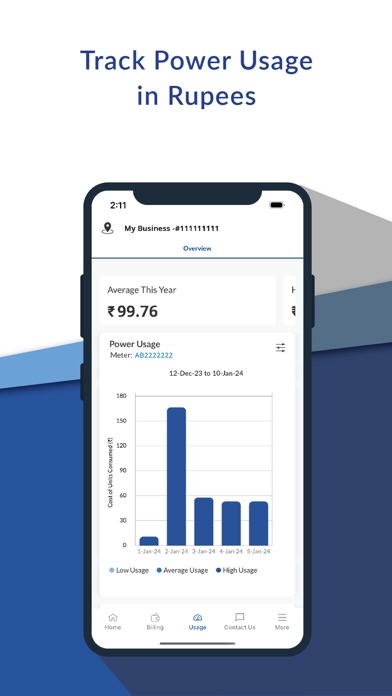 MGVCL Smart Meter Screenshot