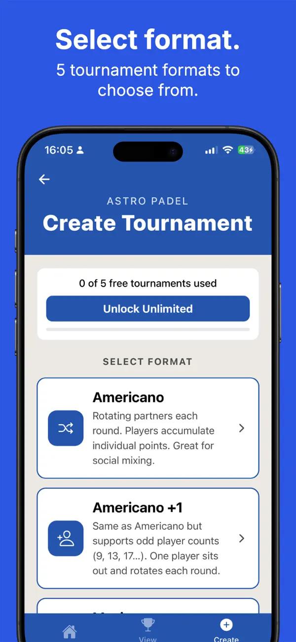 Screenshot #3 pour Padel Club Pro