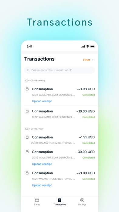 Qbit Card Screenshot