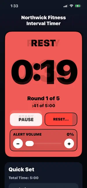 DefectiveIntervalTimer screenshot 3