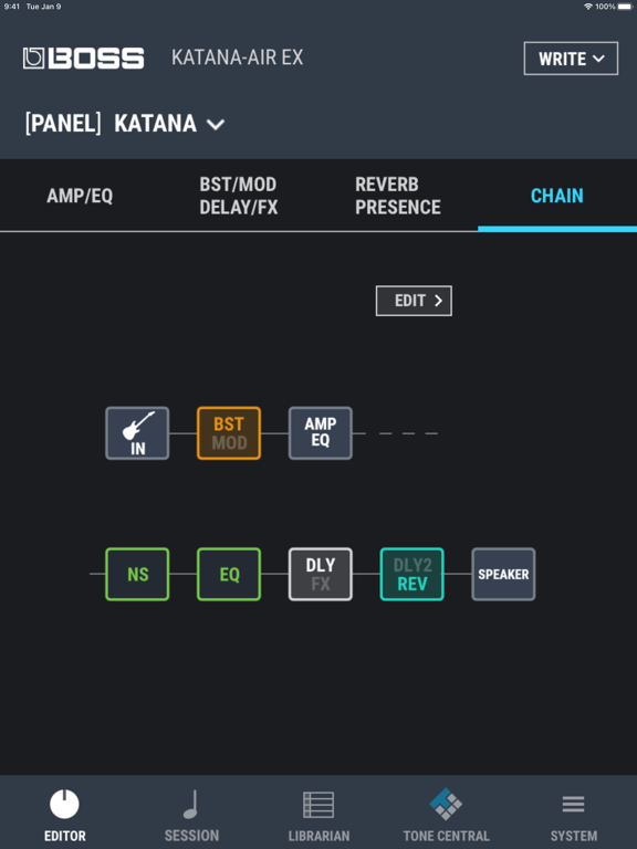 BTS for KATANA-AIR iPad screenshot