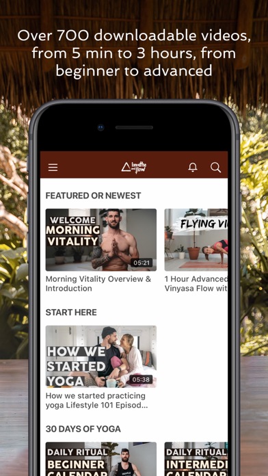 Breathe and Flow Yoga Screenshot