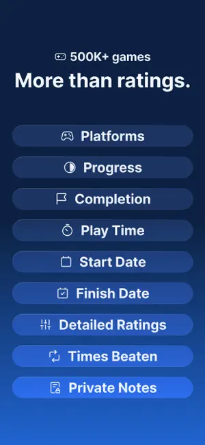 Revuo: Game Tracker & Backlog screenshot 2
