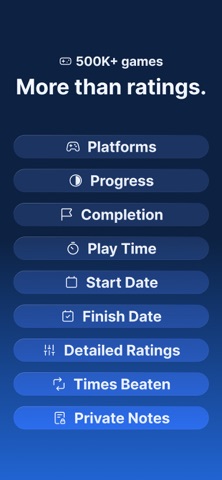 Revuo: Game Tracker & Backlog Screenshot 2 of 4