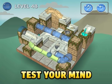 Spin Ball 3D Puzzle - Logic iPad screenshot