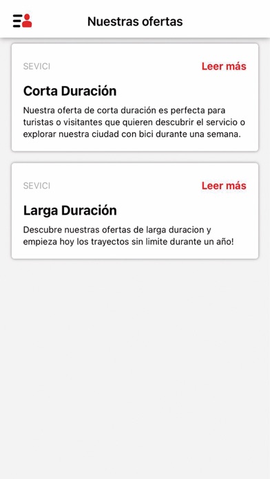 SEVICI iPhone screenshot 4 - Travel app