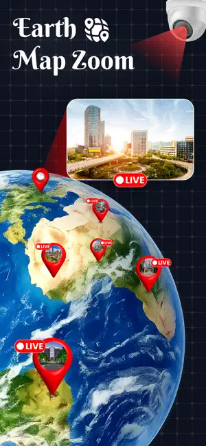 3D Earth Map : Satellite View screenshot 1