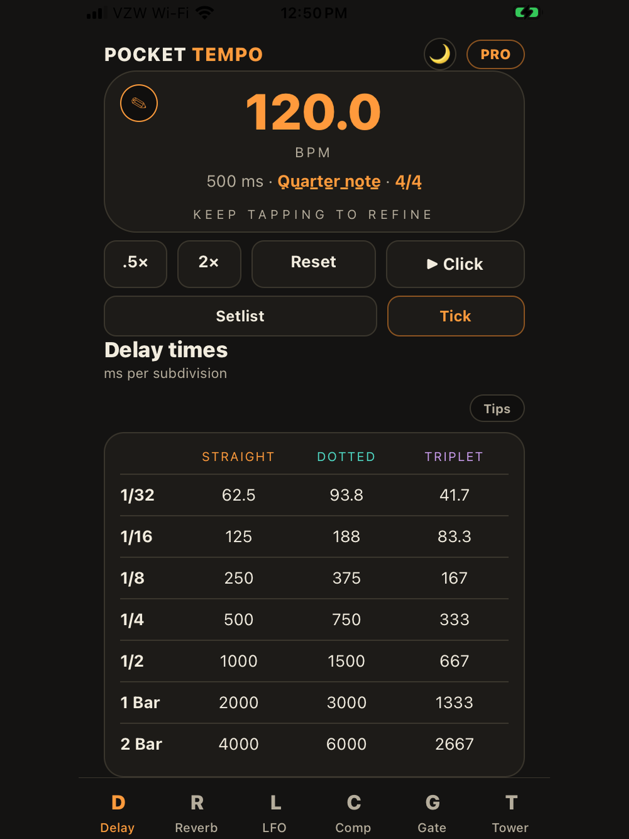 Pocket Tempo screenshot 9