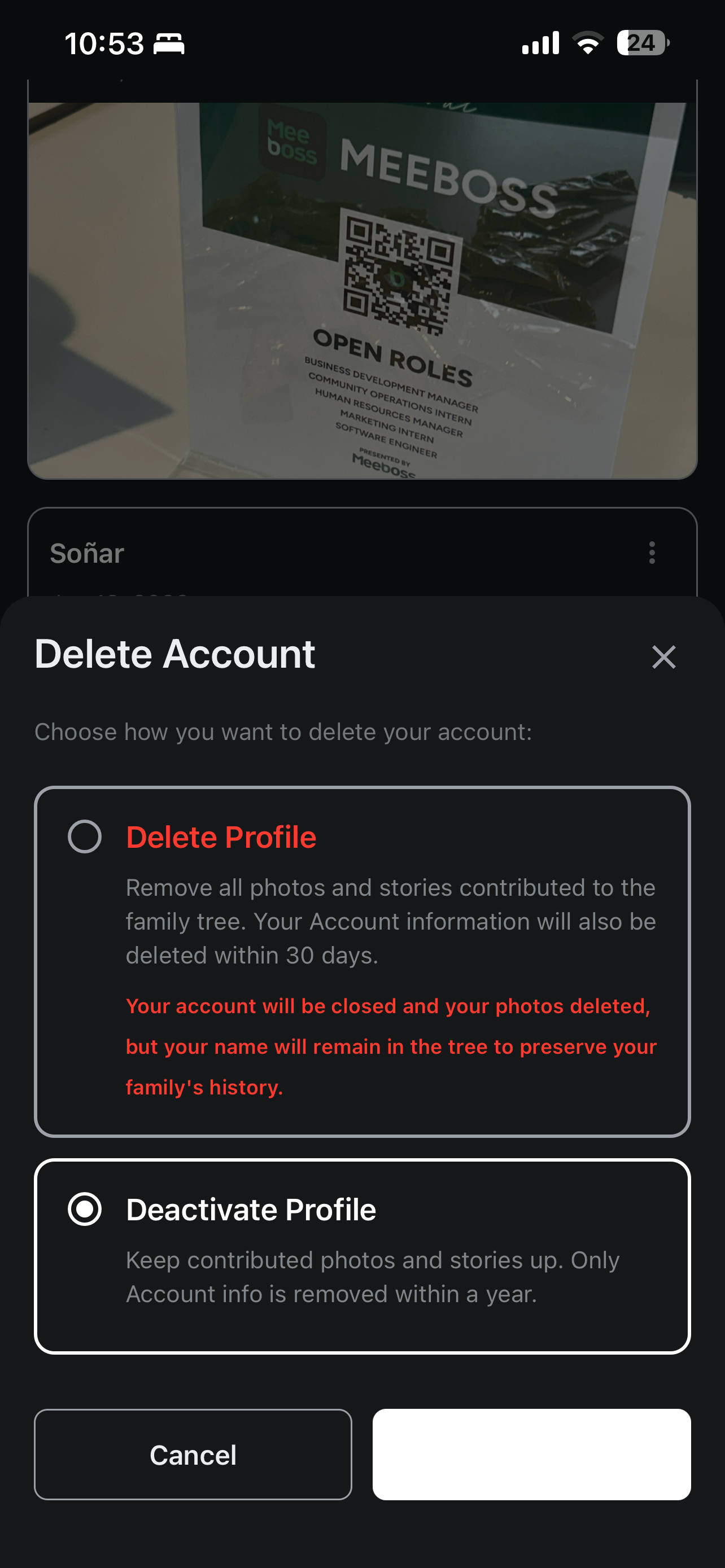 FamilyTreeApp (4b3aad) screenshot 4