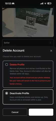 FamilyTreeApp (4b3aad) screenshot