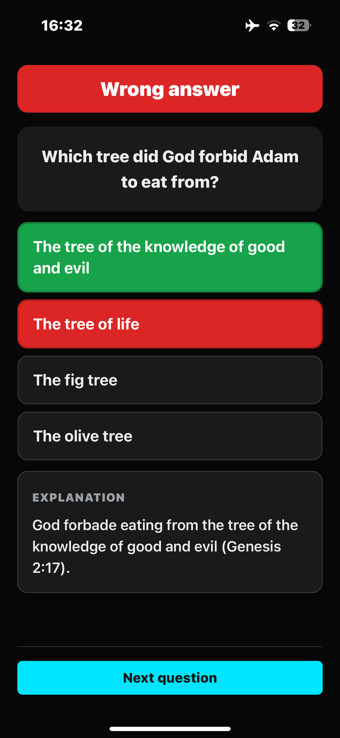 Bible Quiz - Ask a Christian screenshot 4