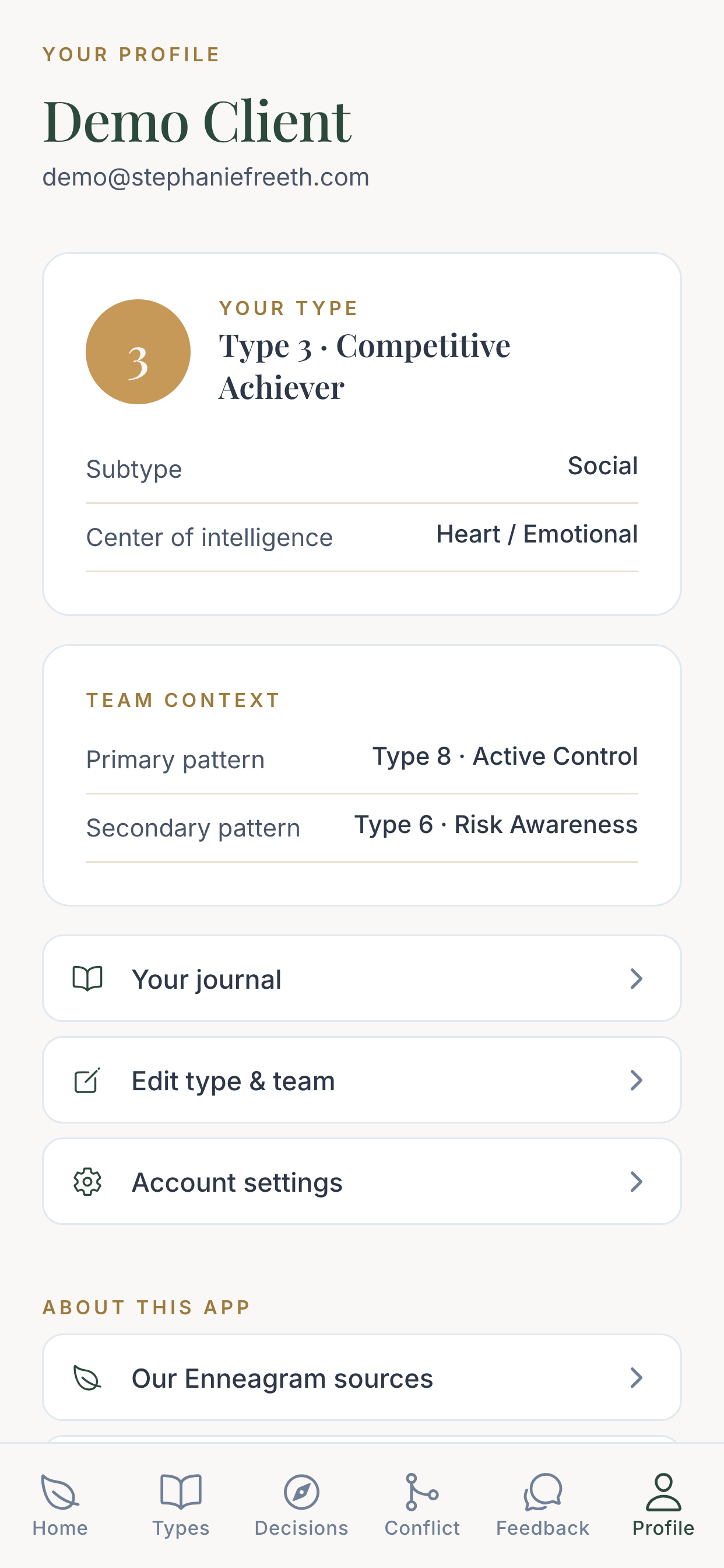 Stephanie Freeth Coaching screenshot 8
