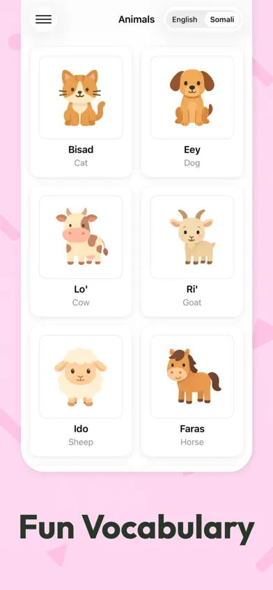 First100: Somali for Kids screenshot 4