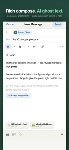 Suzume Mail Screenshot 4 of 5