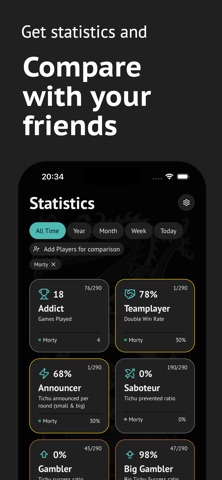 Tichu - Counter & Statistics Screenshot 3 of 3