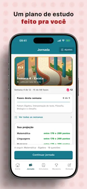 ENCCEJA 2026: Redação Simulado screenshot 3