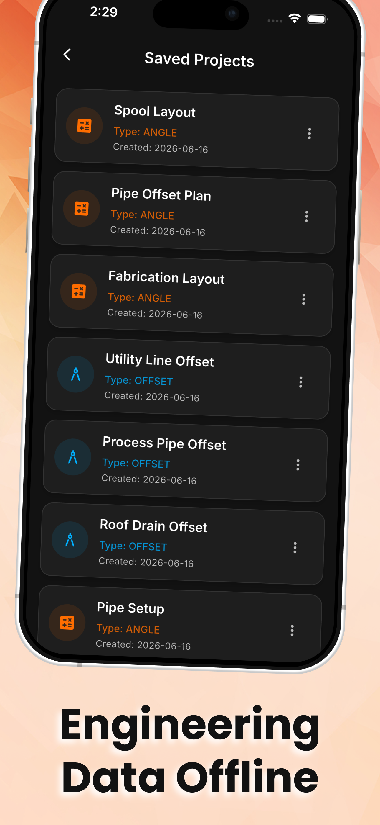 Pipe Fitter Calculator Pro screenshot 6