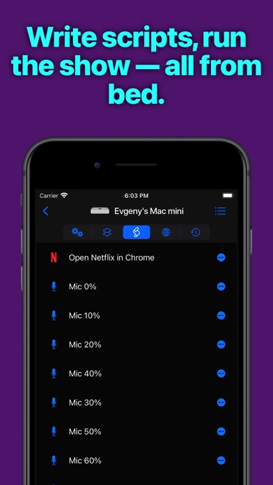 Remote, Mouse & Keyboard Screenshot