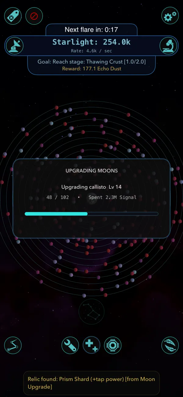 #3. Echo Planet - Incremental Game (iOS) By: Mustafa Mohammed