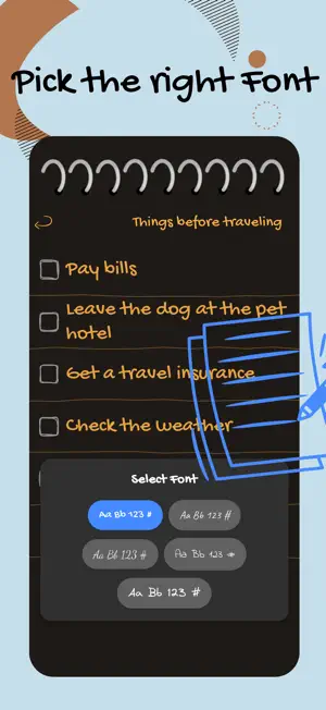 To do - Handwriting style screenshot 3