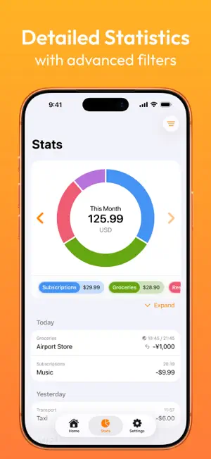 Squirrel - Expense Tracker screenshot 3