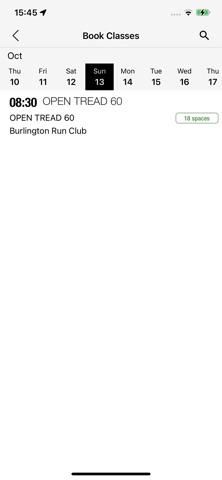 Burlington Run Club screenshot