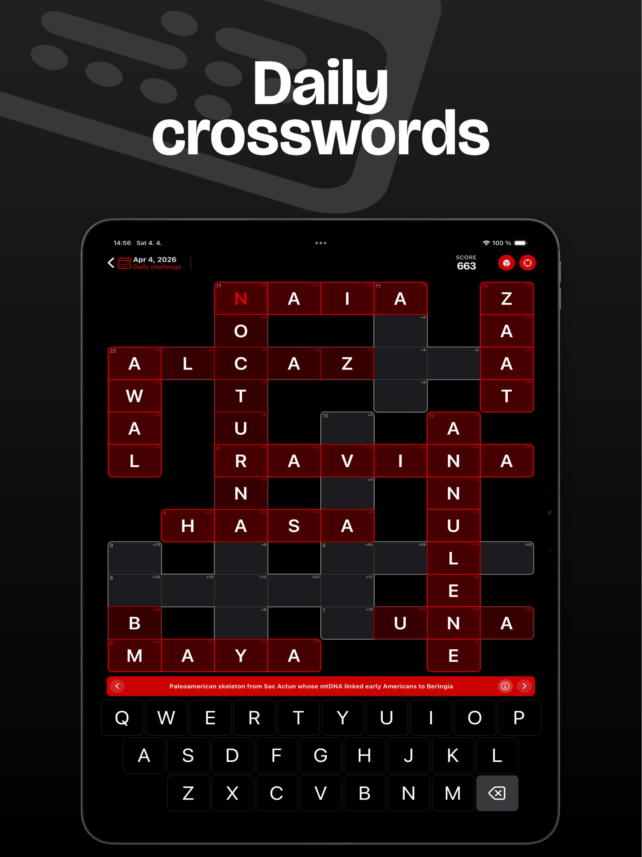 Crosswordie - Daily Crosswords screenshot 9