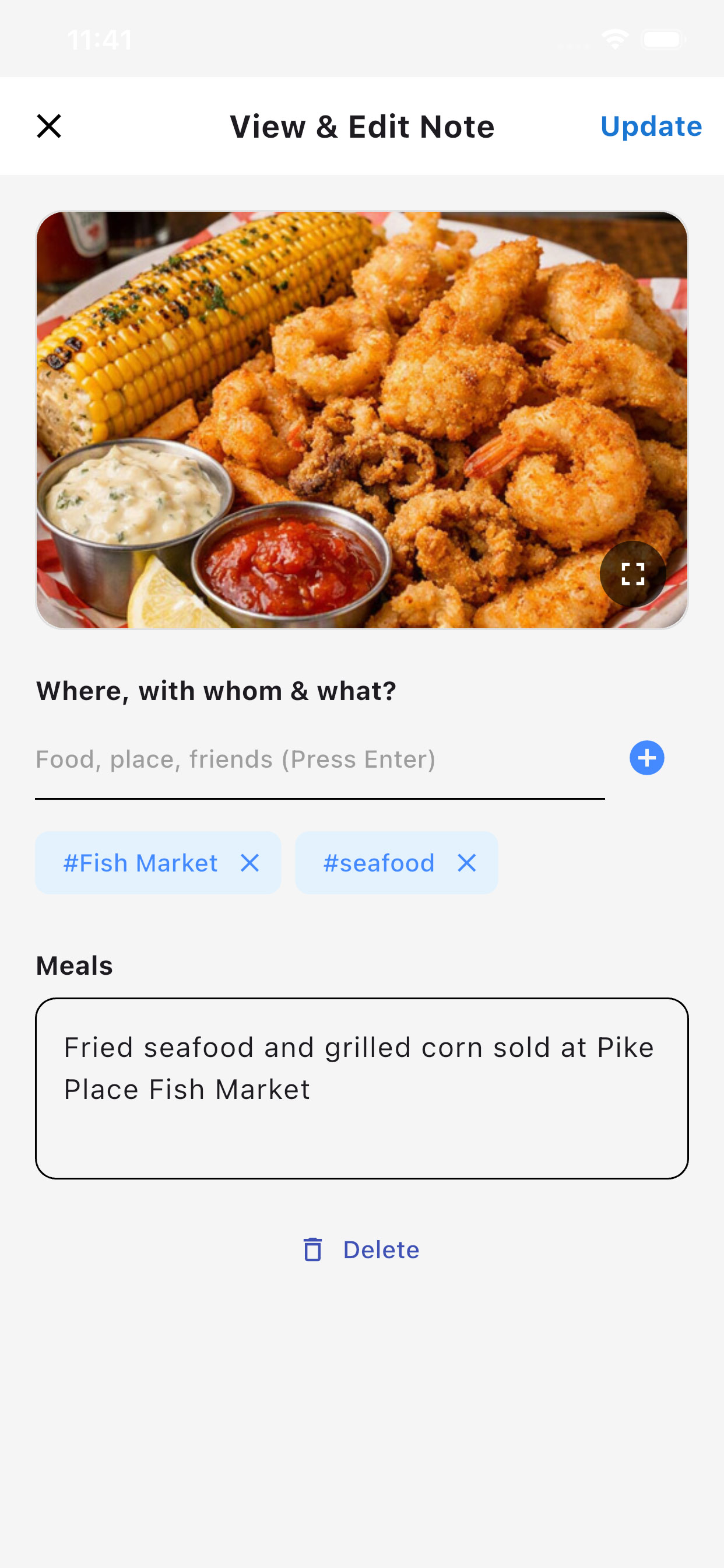 NextMeal: Food Log & Ideas screenshot 2