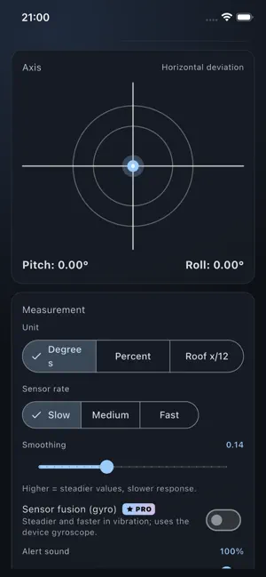 SD Inclinometer screenshot 1