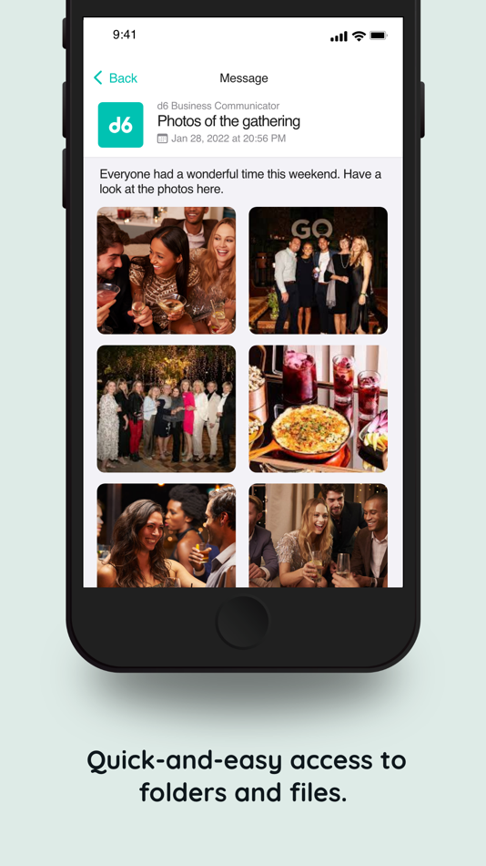 #4. d6 Business Communicator (iOS) By: d6 group (Pty) Ltd