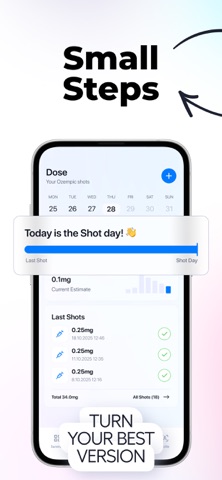 ShotLog – GLP-1 Tracker Screenshot 4 of 7