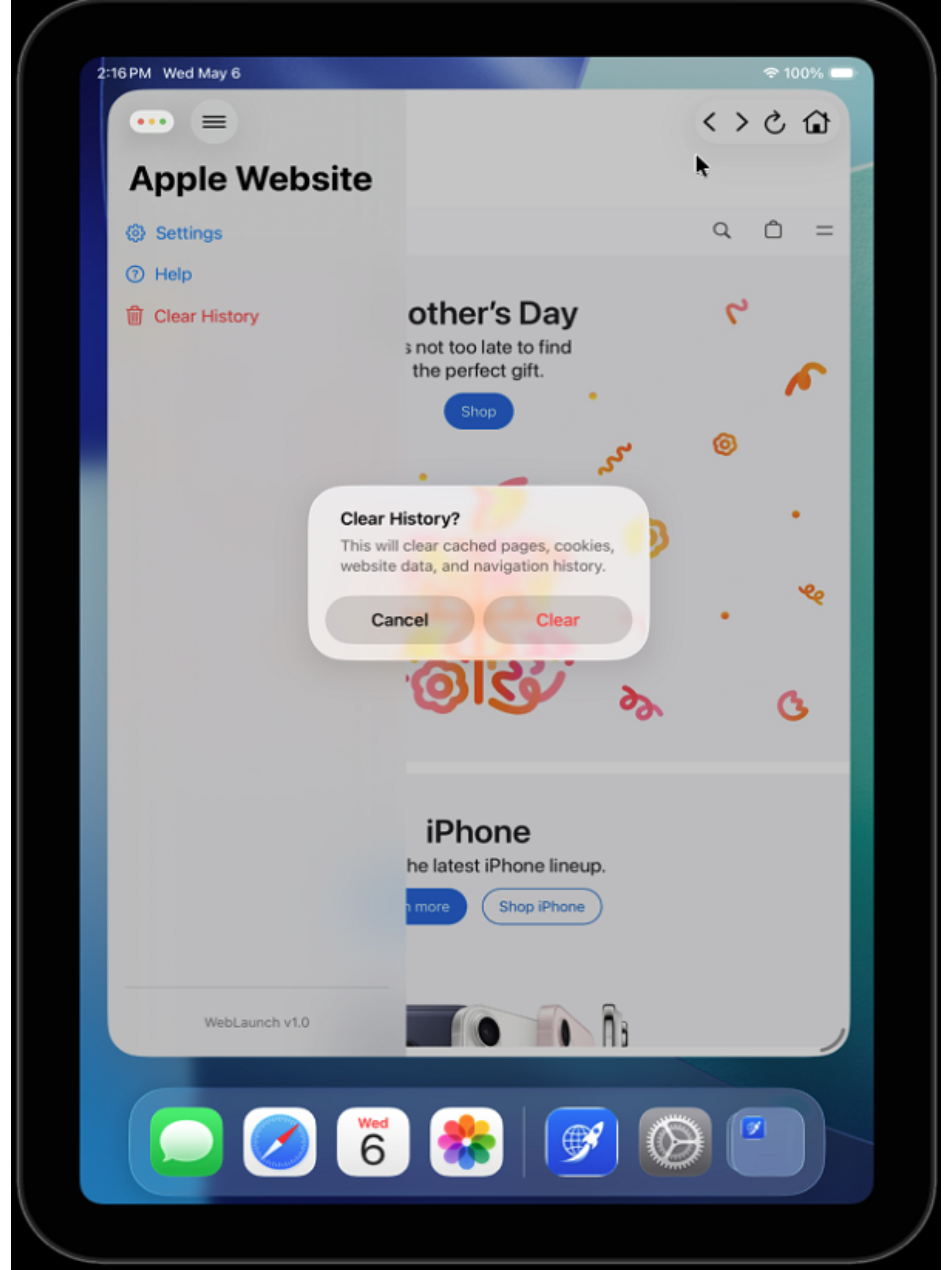 WebLaunch