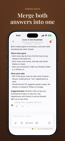 Russet: OpenRouter & Local AI iPhone screenshot