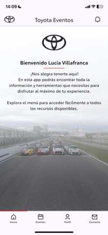 Eventos One Team Toyota Screenshot 2 of 6