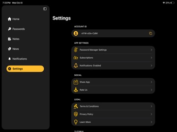 App screenshot