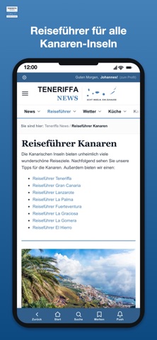 Teneriffa News Screenshot 5 of 10