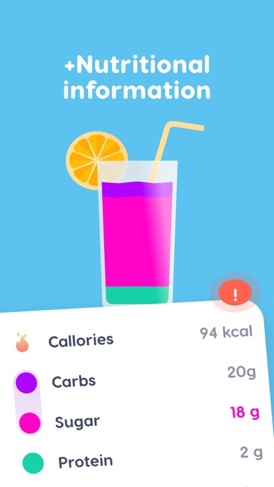 Drink water reminder app Dropy Screenshot