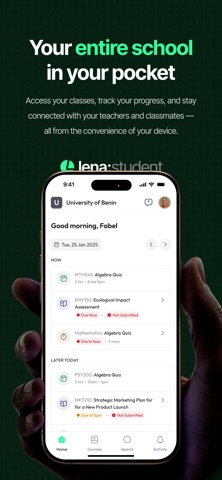Lena Student iPhone screenshot