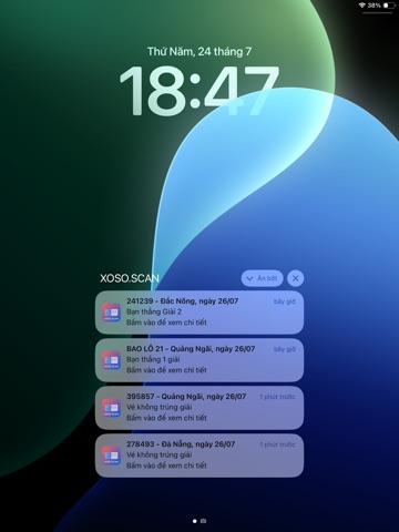 XOSO.SCAN - Dò vé sớm iPad screenshot 2