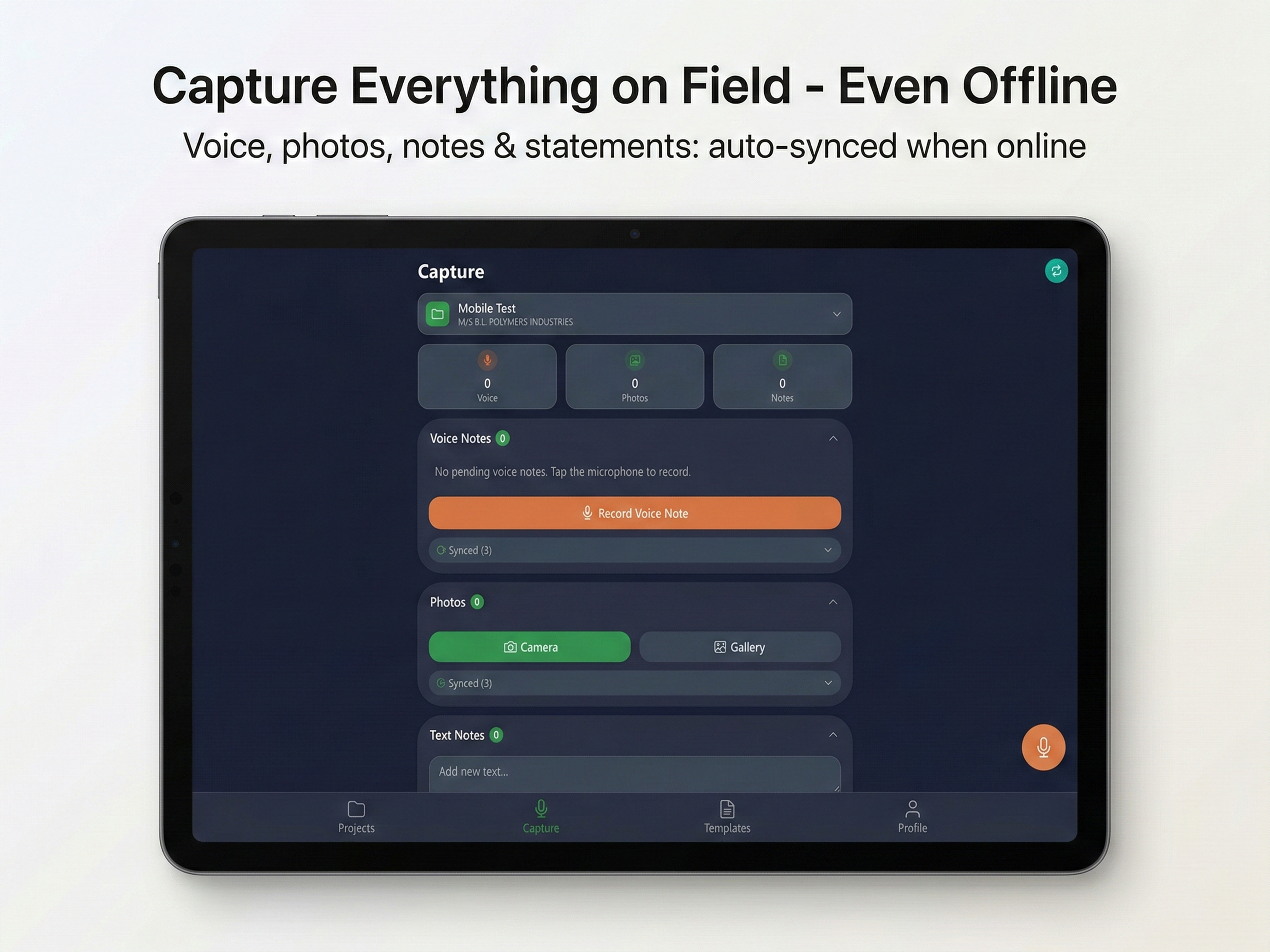 FieldScribe AI - Survey Report