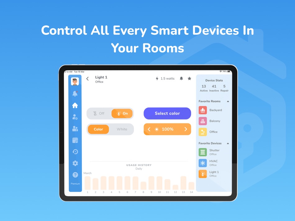 #5. iotics For Home Assistant (iOS) 由: hussain Al-Hussaini