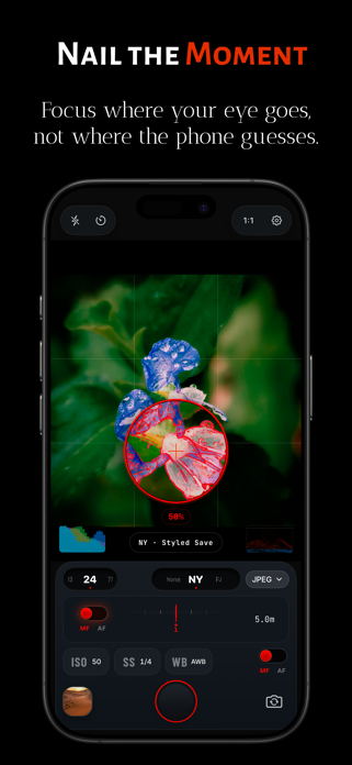 Iris : Manual Camera - Zero Ai Screenshot 2 of 6