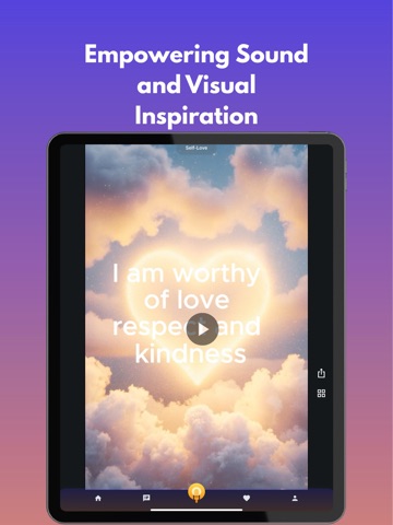 Rise & Affirm: Daily Calm iPad screenshot