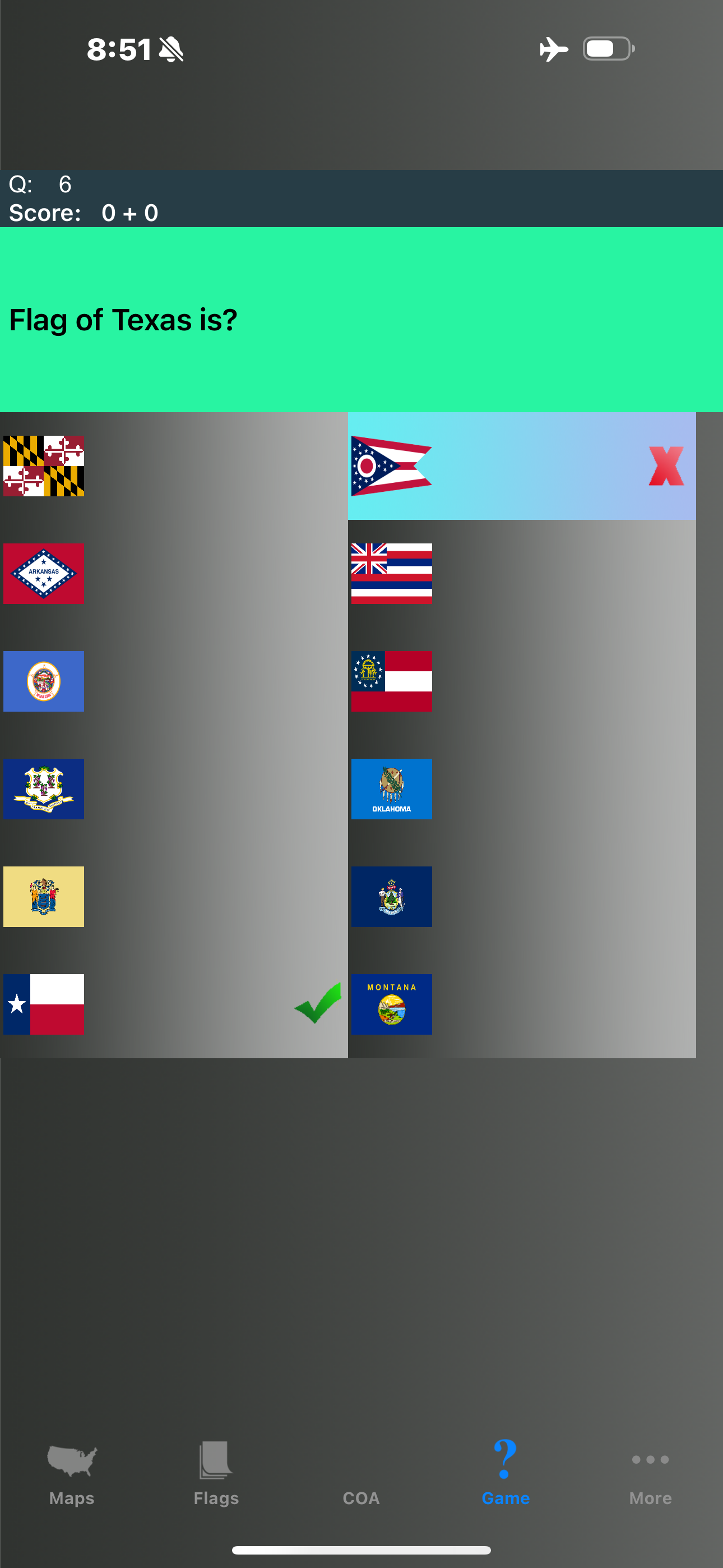 US State Maps and Flags